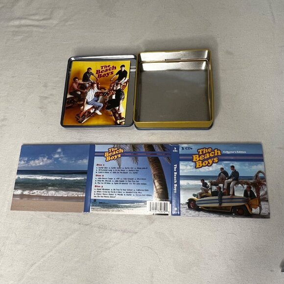The Beach Boys Collectors Edition 3-CD Set In Decorative Tin Case - Picture 11 of 16